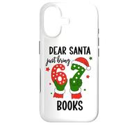 Custodia per iPhone 17 Christmas 6-7 Santa Says 67 Dear Santa Just Bring 6 7 Books