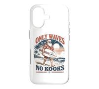 Custodia per iPhone 17 Christmas in July Surfing Santa Beach Only Waves no Kooks