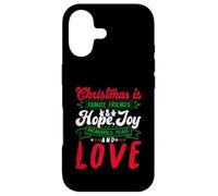 Custodia per iPhone 17 Christmas Is Family, Friends Love Memories Funny Xmas