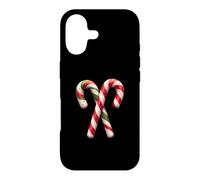 Custodia per iPhone 17 Christmas Sugar Cane Classic Festive Holiday Candy Design