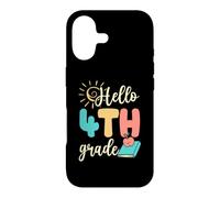 Custodia per iPhone 17 Ciao 4 ° grado Quarta elementare Scuola Picture Day Sunshine