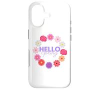 Custodia per iPhone 17 Ciao Primavera Sole Sole Fiore Donna Pasqua Festa della Mamma