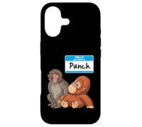 Custodia per iPhone 17 Ciao Punch il Giappone Scimmia Con Peluche Amico Animale