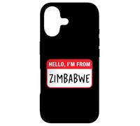 Custodia per iPhone 17 Ciao, vengo dallo Zimbabwe
