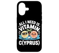 Custodia per iPhone 17 Cipro All I Need Is Vitamin Cyprus Bandiera L'isola di Cipro