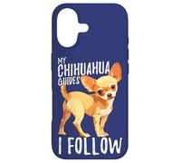 Custodia per iPhone 17 Citazione del viaggiatore Le mie guide di Chihuahua Seguo Cute Dog Lovers