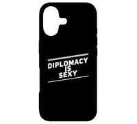 Custodia per iPhone 17 Citazione di I Hate War Dire no alla guerra contro la guerra La diplomazia è sexy