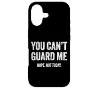 Custodia per iPhone 17 Citazione sportiva You Can'T GUARD ME