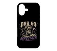 Custodia per iPhone 17 Citazioni sullo stoicismo di Bro Go Meditate Marcus Aurelio
