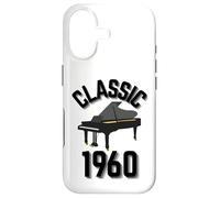 Custodia per iPhone 17 Classic Anno 1960 con un pianoforte a coda.