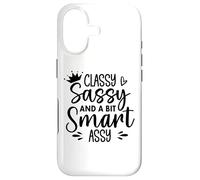 Custodia per iPhone 17 Classy Sassy and a Bit Smart Assy,Classy Sassy Bit Bad Assy