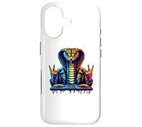 Custodia per iPhone 17 Cobra DJ Vibes - Neon Venom, Hype con cappuccio & Rituale basso
