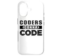 Custodia per iPhone 17 Coders Gonna Code Programmazione informatica