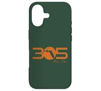 Custodia per iPhone 17 Codice Area 305 Miami Dade Florida Distressed Retro State Gear