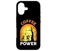 Custodia per iPhone 17 Coffee Powers Funny Cafeine Baristas Coffee Lover Halloween