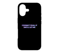 Custodia per iPhone 17 Cognac Yeah If She'll Let Me Drunk Husband Funny Adult Humor
