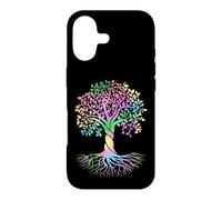 Custodia per iPhone 17 Colorful Life Is Really Good Vintage Unique Tree Art