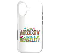 Custodia per iPhone 17 Colori inclusivi: vedere l'abilità non la disabilità