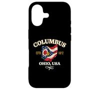 Custodia per iPhone 17 Columbus Ohio Design invecchiato