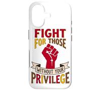 Custodia per iPhone 17 Combatti per chi non ha privilegi Equality Design