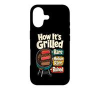 Custodia per iPhone 17 Come è divertente barbecue alla griglia Pitmaster Steak Humor