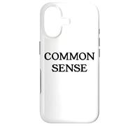 Custodia per iPhone 17 Common Sense Men Women Sorry If I Offended with Common Sense