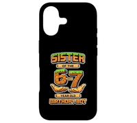 Custodia per iPhone 17 Compleanno Ragazzo 6 Ora 7 Anni 6-7 Pixel Game 67 Sorella