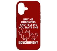 Custodia per iPhone 17 Comprami Polli E Dimmi, Tu odi Il Governo