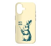 Custodia per iPhone 17 Comunicazione Radio Messaggio Radio Walkie Talkie Coniglio