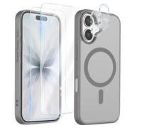 Custodia per iPhone 17 con 2 Vetri Temperati e 2 Pellicole per Fotocamera