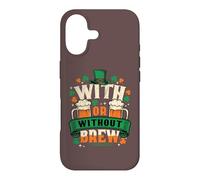 Custodia per iPhone 17 Con o senza Brew St Patricks Day Beer