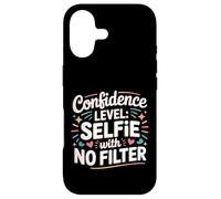 Custodia per iPhone 17 Confidence Level Selfie With No Filter Respect Energy -