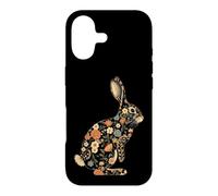 Custodia per iPhone 17 Coniglio Floreale Botanico Bunny Amante Animali