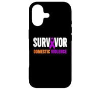 Custodia per iPhone 17 Consapevolezza sulla violenza domestica - Sopravvissuto alla violenza domestica
