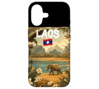 Custodia per iPhone 17 Cool Laos Nature Costume per elefante e gli amanti del paese