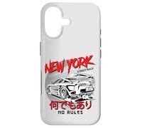 Custodia per iPhone 17 Cool New York City Car Racing Graphic Urban Vibes Collection