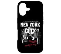 Custodia per iPhone 17 Cool New York City NYC Stay Up All Night Long USA Design