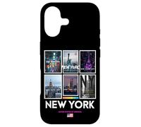 Custodia per iPhone 17 Cool Real New York City Skyline, New York Streets Design