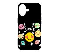 Custodia per iPhone 17 Cool Silhouette Happy Smile Face Illustration Graphic Design
