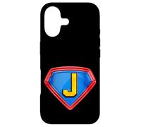 Custodia per iPhone 17 Cool Super J Alphabet Cute Initial Monogram Letter J Graphic