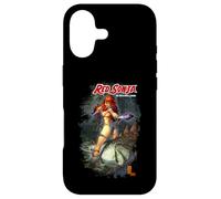 Custodia per iPhone 17 Copertina a fumetti rossa di Sonja Mark Silvestri She-Devil Warrior Woman