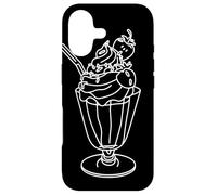 Custodia per iPhone 17 Coppa gelato Schizzo Frozen Yogurt