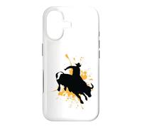 Custodia per iPhone 17 Coraggioso Bull Rider in Azione Rodeo