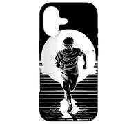 Custodia per iPhone 17 Corsa Ragazzo Disegno Maratona Atletica