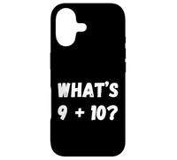 Custodia per iPhone 17 Cosa c'è 9 Plus 10? 21! Divertente Internet Viral Math Meme