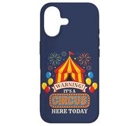 Custodia per iPhone 17 Costume da festa di compleanno "It's A Circus Here Today"