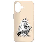 Custodia per iPhone 17 Costume da pirata fantasma con teschio vintage per uomini, donne, ragazzi e bambini