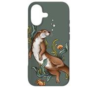 Custodia per iPhone 17 Cottagecore Cute Otter Furry Therian Goblincore Forest Witch