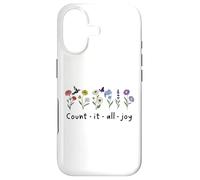 Custodia per iPhone 17 Count it All Joy of the Lord Christian Bible Verse James 1:2
