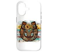 Custodia per iPhone 17 Country Boho Western Bull Decor For Women Cute Horseshoe